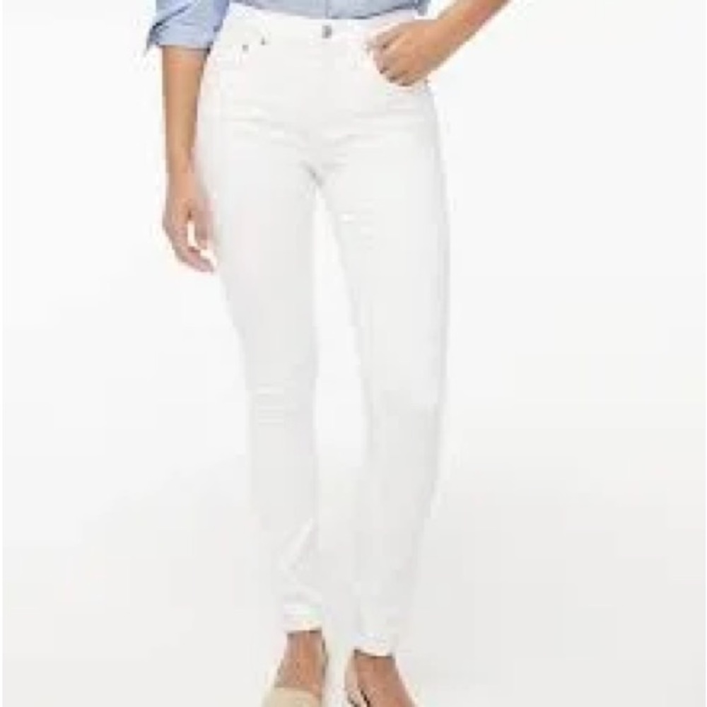 NWT J. Crew mid-rise skinny jeans